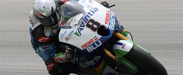 hector barbera sepang test